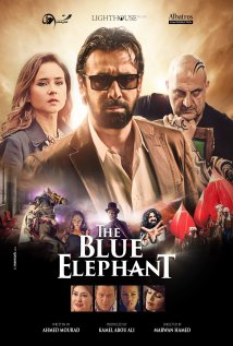 The Blue Elephant Poster