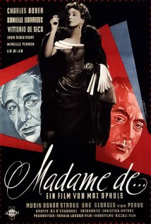 The Earrings of Madame De... Poster